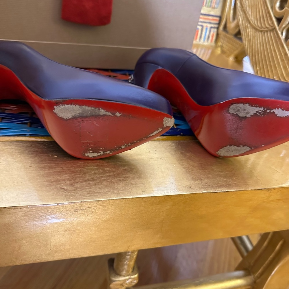 Louboutin Rolandzip 120 Calf Seta size 37 - Picture 4 of 10